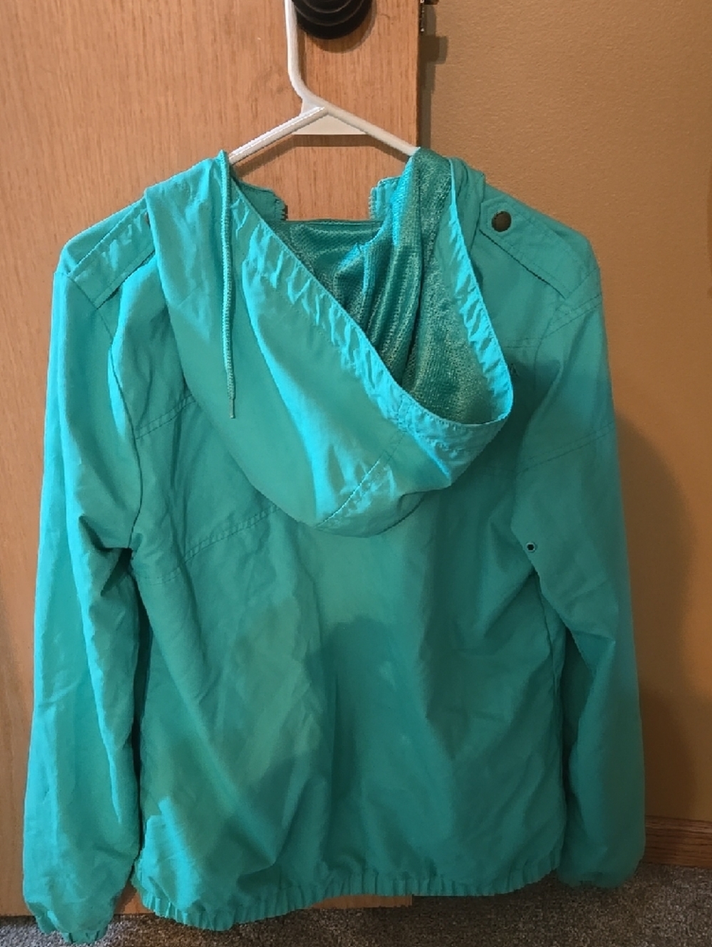Volcom Turquoise Hooded Zip Jacket - Picture 3 of 3